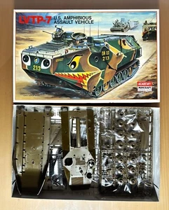 ACADEMY MINICRAFT 1344 - U.S. LVTP-7 AMPHIBIOUS ASSAULT VEHICLE - 1/35 PLASTIC - Picture 1 of 2