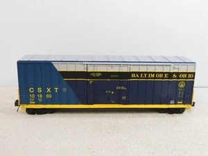 Atlas O Premier 3001642-1 CSX B&O Heritage 50' Gunderson High Cube Box Car - Picture 1 of 7