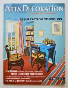 revue ART ET DÉCORATION N° 157 mars-avril 1971, Intérieurs Murs Rangements - Picture 1 of 1