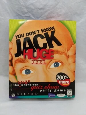 Big Box You Don't Know Jack XXXL PC Video Game Complete Win 95 Mac - Image 1 of 4
