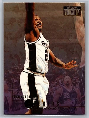 1996 SkyBox Premium  Basketball #187 Dominique Wilkins HOF San Antonio Spurs - Image 1 of 2