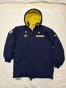 Vintage Authentic Pro Line Apex One San Diego Chargers Jacket Medium - Picture 1 of 5