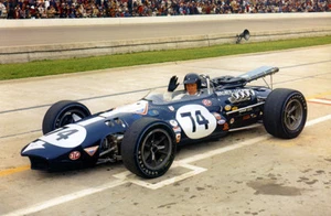 Dan Gurney - Indy 500 - Indy Eagle - 1967 - Photo Poster - Picture 1 of 1