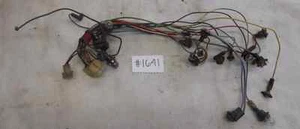 Arnés de cableado de racimo de instrumentos Cougar 1968 - reloj - Imagen 1 de 2