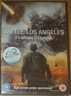 BATTLE: LOS ANGELES DVD 2011 NEW SEALED PAL REGION 2 sci-fi action aaron eckhart - Image 1 of 2