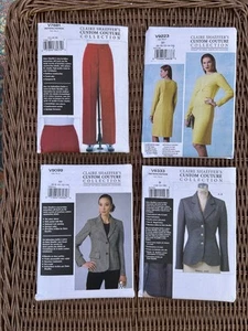 Vogue Patterns Claire Shaeffer Custom Couture V9099; V9223; V7881; V8333 - Picture 1 of 9