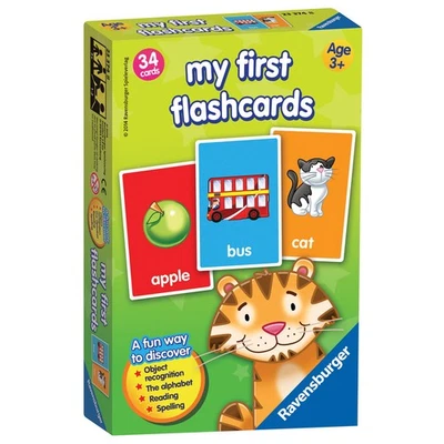 Ravensburger My First Flash Cards - Children's Reading and Spelling cards x 34 - Image 1 of 3
