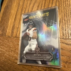 2024 Wild Card Haunted Hits Monster Hunt Bo Nix 5/5 - Picture 1 of 2