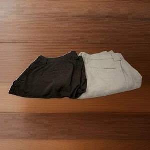 Savane Hiking Cargo Shorts Mens 38 UPF 30 Outdoor Used Lot Of Two - Picture 1 of 2