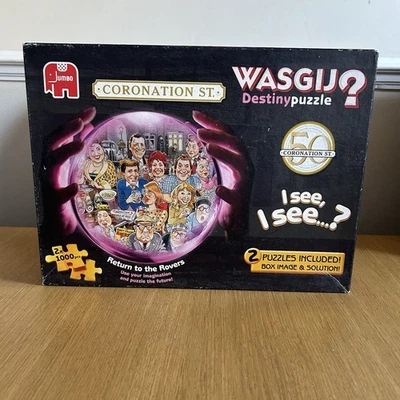 Wasgij Destiny Coronation Street 50th Anniversary Return To The Rovers 2 X 1000 - Image 1 of 4