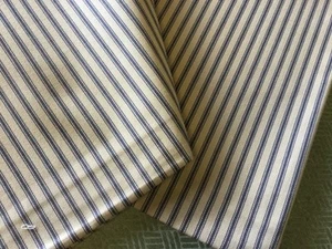 Ian Mankin Stoffrest 105cm x137cm Inlett 100% Baumwolle Rustikal Sturm - Bild 1 von 2