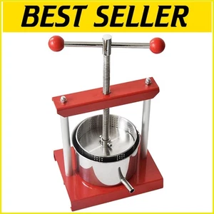 Eco-Friendly Stainless Steel Juice Press - 2L Capacity for All Fruits & Veggies - Picture 1 of 9