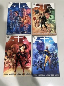 Dc Comics 52 Complete Event Trade Paperback Lot Volumes 1-4 - Rare Out Of Print - Picture 1 of 14