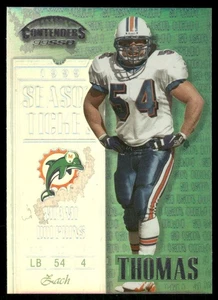 1999 Playoff Contenders SSD Zach Thomas Seattle Seahawks #93 - Bild 1 von 2