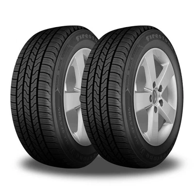 2 Firestone All Season 215/60R16 95V Tires w /65K Mi Treadlife Warranty Foto 1 de 4