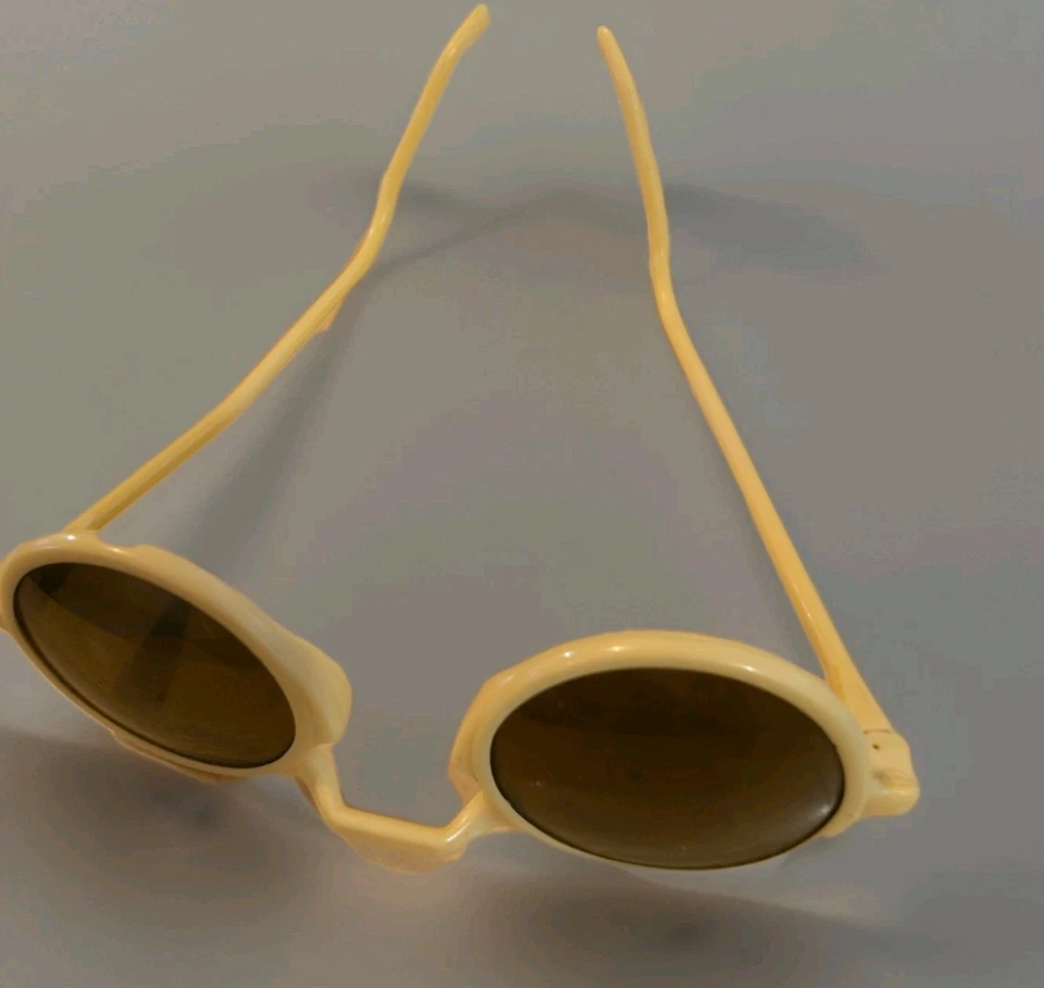 Gafas de sol antiguas eduardianas victorianas francesas marfil celuloide infantil Foto 1 de 3