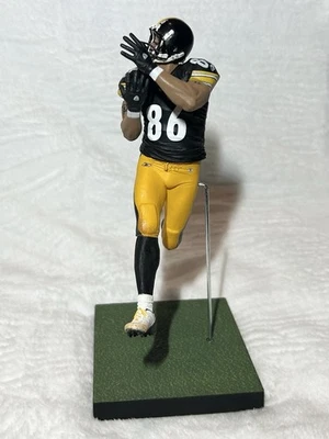 Figura MacFarlane Toys NFL 24 Pittsburgh Steelers Hines Ward con soporte Foto 1 de 4
