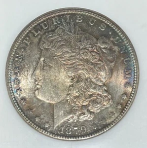 1879-S REV OF 78 MORGAN SILVER DOLLAR~NGC MS 63~BEAUTIFUL COIN~  REF#001 PRE BAR - Picture 1 of 4