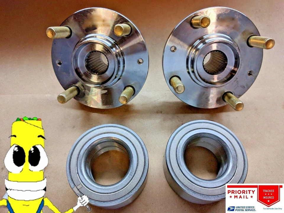 Ступица переднего колеса и комплект подшипников в сборе для Kia Rio 2006-2011 ПАРА ДВА - Изображение 1 из 1