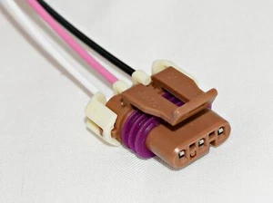 Conector sensor de combustible flexible GM E85 cola de cerdo para composición de combustible metálico etanol - Imagen 1 de 5