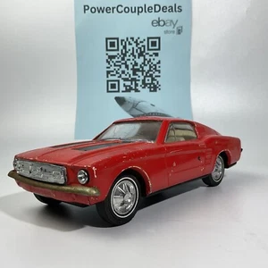 Buddy L 60's Red Ford Mustang Fastback Japan Nice Condition LOOK! - Picture 1 of 8