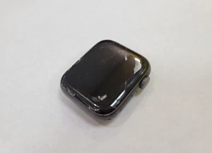 Apple Watch Series 5 44mm Black Aluminum Case - Bad Board + Crack - Parts - Zdjęcie 1 z 3