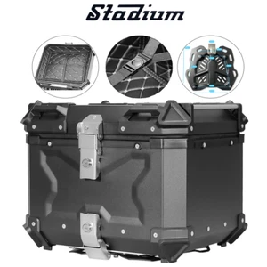 Caja superior equipaje de motocicleta 55L negro X universal BMW, Suzuki, otros modelos - Imagen 1 de 7