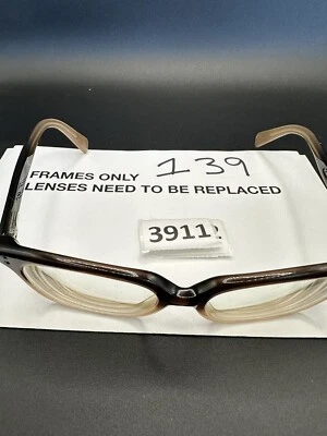 Gafas Diesel DL 5037 Col.050 Marco Cuadrado Marrón Gradiente 53 17 140 Foto 1 de 4