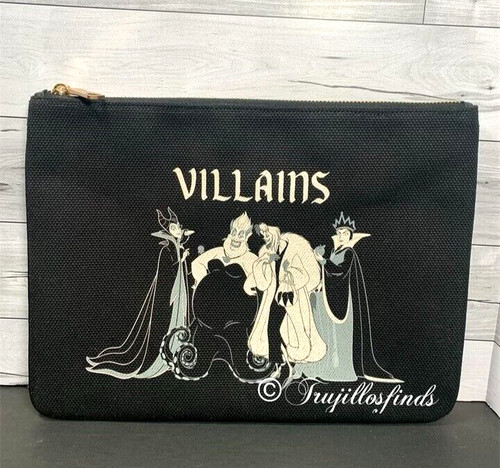 Coach X Disney Borsa Grande 30 con motivo cattivi CC830 Nuova