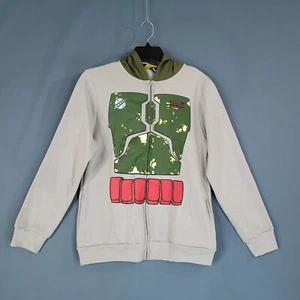 Star Wars Mad Engine Youth Teens Hooded Full Zip Jacket Long Sleeve Gray Size XL - Picture 1 of 10