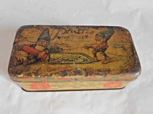 Vintage Tin Box Pfaff Sewing machines 1920s germany Gnomes - Picture 1 of 8