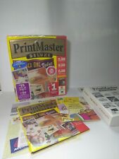 Print Master deluxe 7.0 Big Box PC Software - WINDOWS 95 98 NT 4.0 or Later