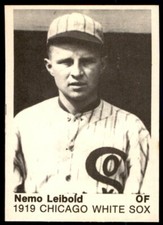 1975 TCMA 1919 WHITE SOX - #- NEMO LEIBOLD CHICAGO WHITE SOX
