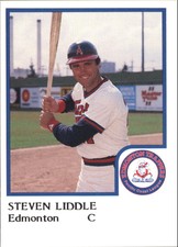 1986 Edmonton Trappers ProCards #17 Steven Liddle