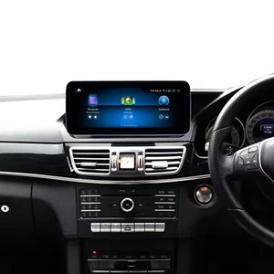 10.25" Android 13 Screen CarPlay GPS For Mercedes E class W212 S212 NTG5.0 128G - Picture 1 of 10