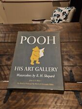 The World of Pooh & The World of Christopher Robin POOH His Art Gallery 8 Prints