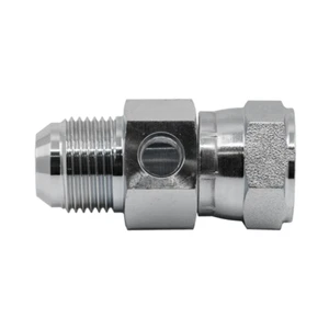 TEST TEE - JIC-FEMALE X JIC-MALE X 7/16" UNO FEMALE ADAPTOR HYDRAULIC FITTING - Picture 1 of 10