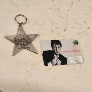 Ringo Starr & His All-Starr Band 10th Anniv. Key Ring & Paul McCartney Starbucks - Bild 1 von 2