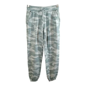Athleta Girl Super Soft Warm Up Jogger in Sage Camo Cozy Athleisure Girls' L 12 - Picture 1 of 7