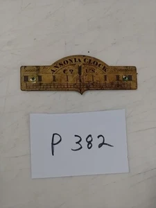 ANSONIA CLOCK BEAT SCALE PLATE - Picture 1 of 3