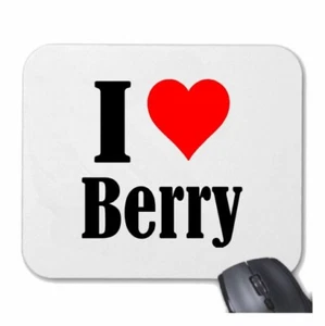 MOUSEPAD Mauspad I Love Berry Ich Liebe Berry - Bild 1 von 1