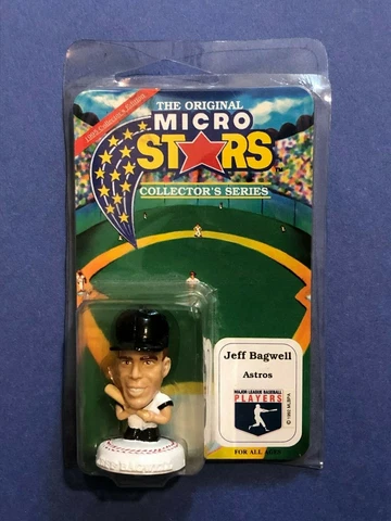 1995 Micro Stars  Jeff Bagwell  Figurine Collector's Edition  Houston Astros New Cover