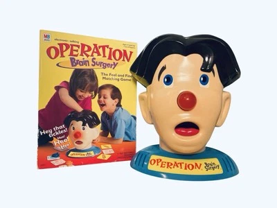 VINTAGE Operation Brain Surgery COMPLETE WORKS MB 2001 Electronic Talking Sensor - Image 1 of 4