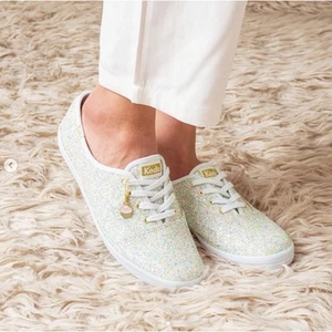 Keds x Magnolia Bakery Champion Glitzer-Sneaker Größe 6,5 neu ohne Karton - Bild 1 von 8