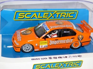 Scalextric C4624 BMW 320i Jagermeister STW 1996 Menzel no.20 orange 1:32 Scale - Picture 1 of 1