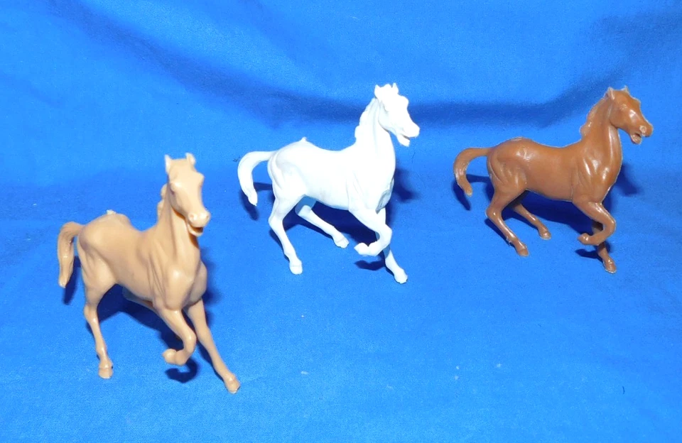 Marx Reedición Ben Hur Carro Caballos (54mm) 4 Caballos (3) Foto 1 de 1