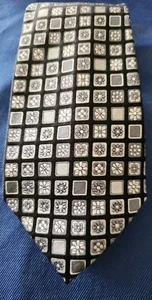 GEOFFREY BEENE MENS TIE Blue AND GRAY - Picture 1 of 3