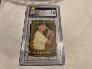 Evan Carter ~ 2024 Topps Allen & Ginter ~ Rookie #96 Foil Filigree ~ CGC 10 - Picture 1 of 2