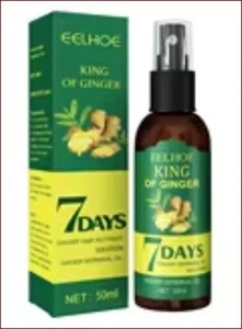 King of Ginger 7 días solución nutritiva para el cabello aceite germinal spray 50 ml - Imagen 1 de 1