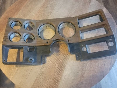 Camión Chevy GMC 1973 1974 C/K grano de madera calibre tablero bisel moldura carrocería cuadrada blazer Foto 1 de 4